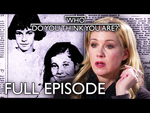 Christina Applegate gets emotional finding out about violent family history...