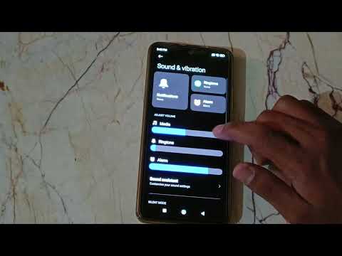 How to on & off silent mode in Redmi Note 11 pro, sound mobile settings
