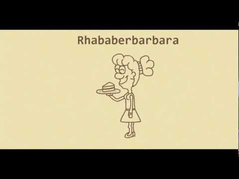 Rhababerbarbarabarbarbarenbartbarbierbierbarbärbel - вполне реально немецкое слово