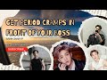 Stray Kids Bang Chan FF Get Period Cramps In Front Of Your Boss Oneshot Request