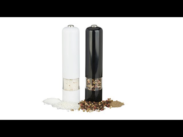 Video teaser for Elektrische Pfeffermühle 2er Set