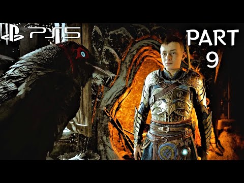 GOD OF WAR RAGNAROK (PS5) Walkthrough Gameplay  - Part 9 (No Commentary)