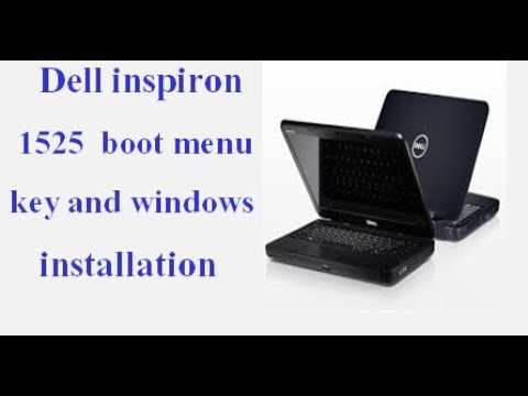 Dell inspiron 1525 Boot Menu Key  !! Dell pp29l Boot Menu Key !! #dellboot