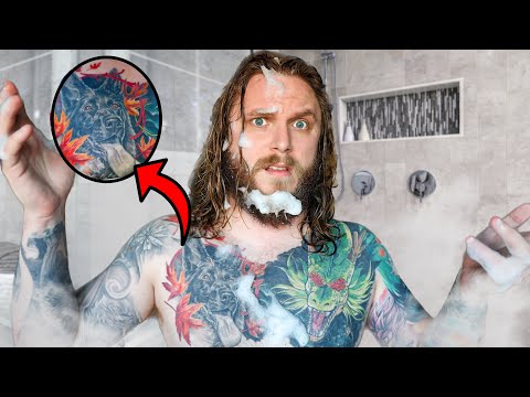 How To Shower With A NEW Tattoo The RIGHT Way!