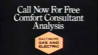 Heat pumps/Baltimore Gas & Electric ad from 1986