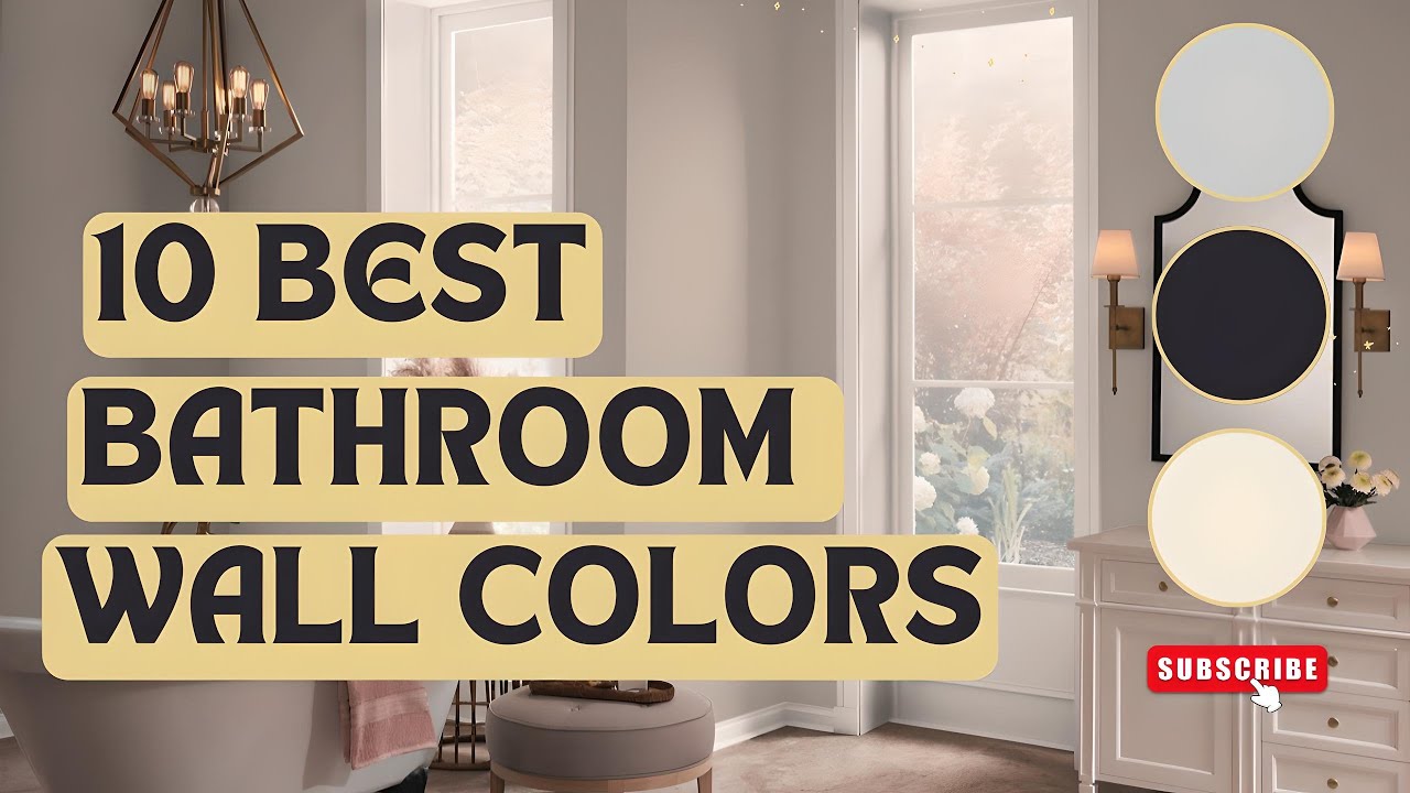 10 Best Sherwin Williams Paint Colors for Bathroom Walls 2025