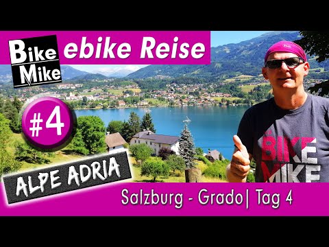 The Alpe Adria Cycle Route | From Salzburg across the Alps to the Mediterranean Sea and Grado | S...