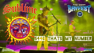 SUBLIME 5446 THATS MY NUMBER/BALL AND CHAIN SAN DIEGO BAYFEST JULY 20, 2025