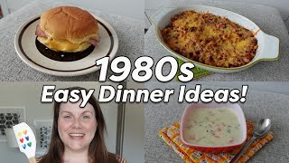 1980s RECIPES From My Childhood 🍽️ Easy Family Dinners!
