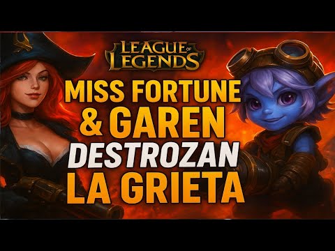 🔥 Miss Fortune & Garen DESTROZAN la Grieta | ÉPICO ADC vs Tristana (League of Legends) 🔥
