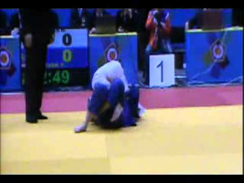 Judo EM 2012: -57kg KARAKAS, Hedvig (HUN) - ZELTNER, Tina (AUT)