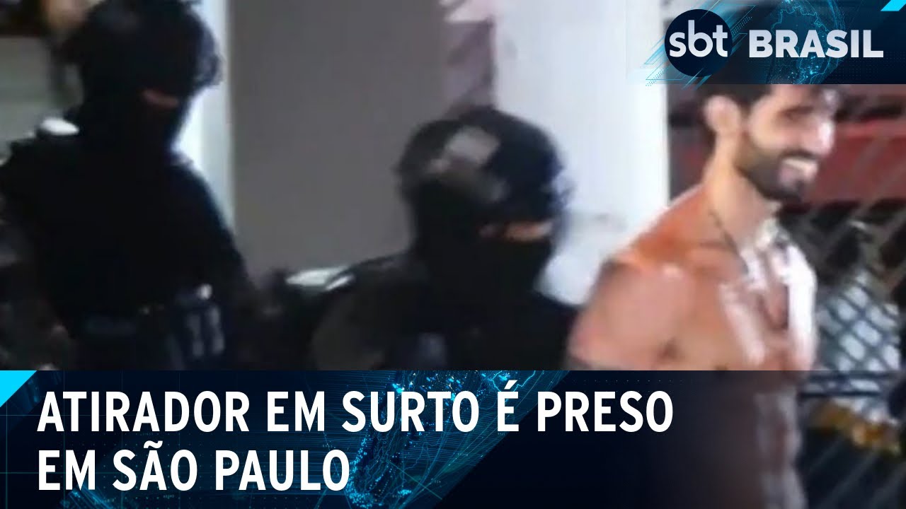 Homem em surto é preso depois de atirar dentro do próprio apartamento | SBT Brasil (07/12/2024)