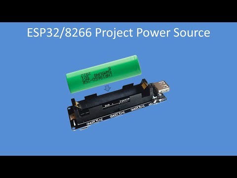 Esp32 With 18650Battery Holder video