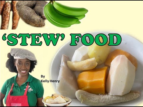 How to make BAJAN ‘STEW’ FOOD by Kelly Henry #bajanrecipes #bajanfood #veggies