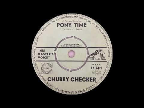 1961: Chubby Checker - Pony Time - mono 45