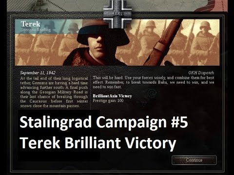 Lets Play: Unity of Command - Stalingrad Campaign: Terek Brilliant Victory (HD)
