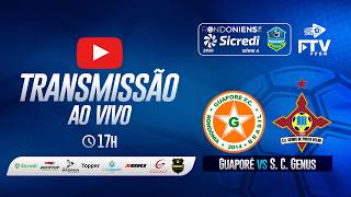 GUAPORÉ FC x S.C GENUS | RONDONIENSE SICREDI 2026 - 11ª RODADA | FTV FFER