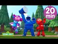Mecha Builders Save The Bees Ride The Bus MORE Sesame Street Compilation