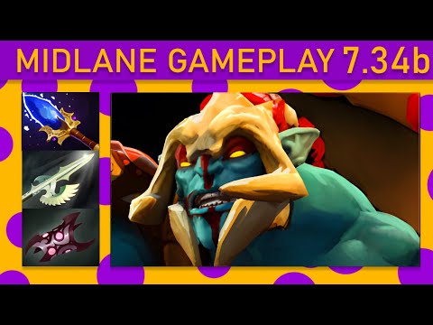 ✨70% Kill participation! Ori Huskar Mid Gameplay - Dota 2 Top MMR