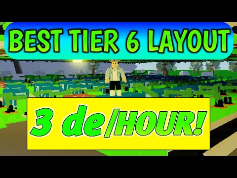 BEST TIER 6 LAYOUT FACTORY SIMULATOR! - Roblox Factory Simulator