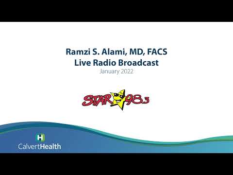 Dr. Ramzi Alami - Star 98.3 Radio Broadcast