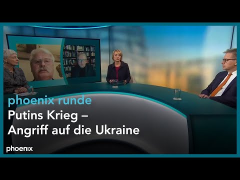 phoenix runde: Putins Krieg – Angriff auf die Ukraine