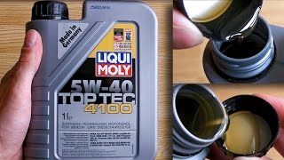 Liqui Moly TOP TEC 4100 5W-40 4 л - відео 1