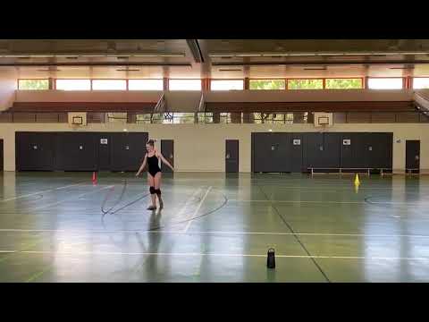 Abitur 2020 Gymnastiktanz Prüfungstanz Reifen