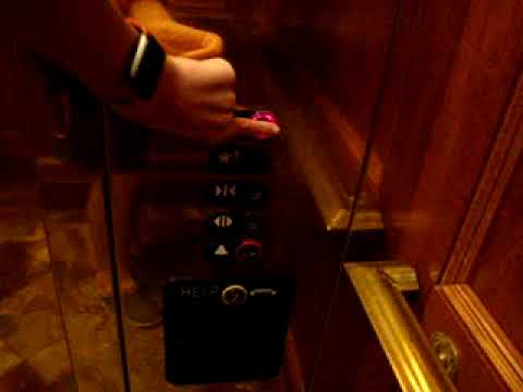 2025 take. Gold Thyssenkrupp Aurora SVL 30 oildraulic elevator at The shire building A