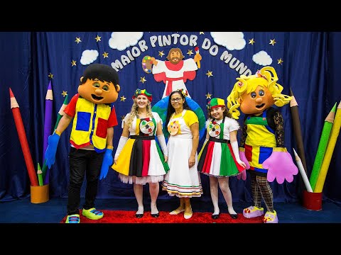Culto online infantil - O Maior Pintor do Mundo