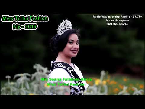 MISS TUITUI FASHION 2019 - MIS SOANA FALAHOLA ALEVA - Radio Waves of the Pacific 107 7fm