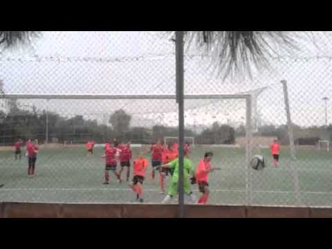 Gol Chacho empate a 2 Infantil A Playas Calviá contra Santa
