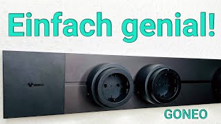 Goneo Stromschienensteckdose | Test | Diese Steckdose ist einfach genial!