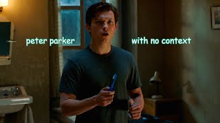 peter parker with no context