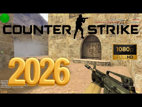 Counter-Strike 1.6 (2026) - Gameplay (PC HD) [1080p60FPS]