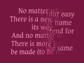 Jakob Dylan - No Matter What Lyrics (Official NCIS Soundtrack)