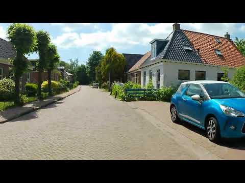 Bike ride from 15-06-2022 part 20 Southwest Fryslân. Over the Morrapaedtje via Hemelum to Warns.