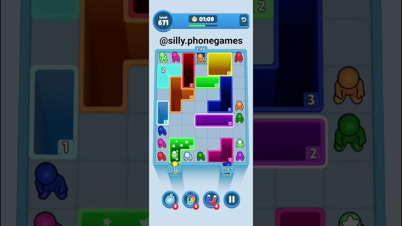 Drop Away Level 671 Walkthrough Solution