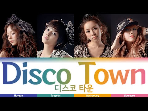 B.Dolls (비돌스) - Disco Town (디스코 타운) (Color Coded Lyrics 가사 Han/Rom/Eng)