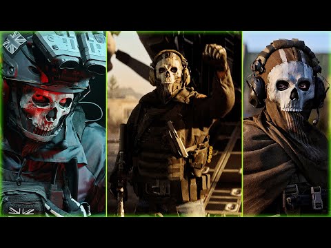 All Simon "Ghost" Riley Cutscenes in CALL OF DUTY MODERN WARFARE 2 (4K ULTRA HD)