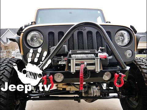 How to Install a Winch Recovery System on a Jeep JK