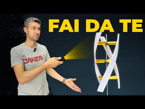 Generare corrente anche di notte con una PALA EOLICA fai da te. Si può fare?