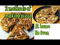 HOW TO MAKE PIZZA AT HOME CHICKEN PIZZA HOME MADE PIZZA WITHOUT OVEN PIZZA