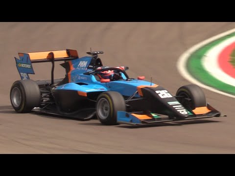 Formula 3 203 Imola Testing- Mecachrome  V6 Pure Sound in Action!
