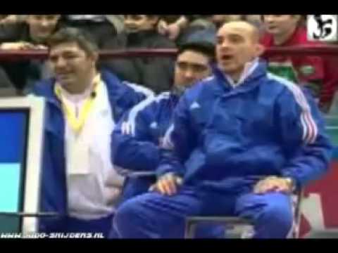 JUDO 2007 European Team Championships: Levan Zhorzholiani (GEO) - Cyril Maret (FRA)