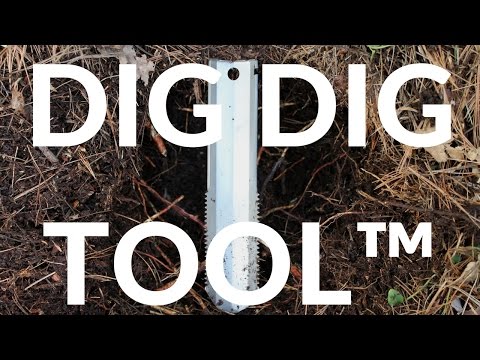 ukázka praktičnosti nástroje Vargo Dig Dig Tool