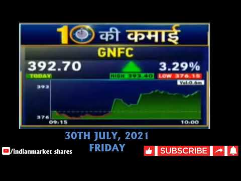 gnfc share | 10 ki kamai | zee business | 30th july, 2021 | indianmarket shares | big targets