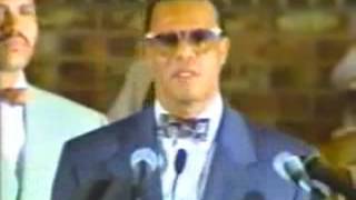 Minister Farrakhan- "Do you hate white people?"