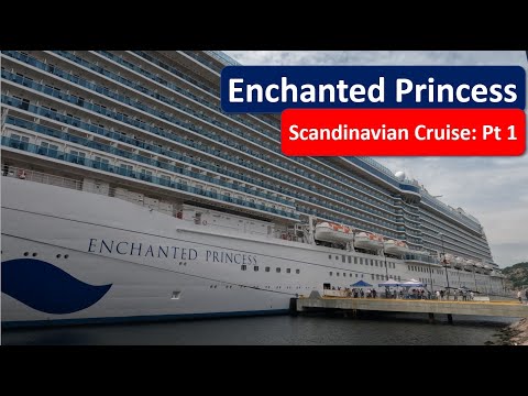 Enchanted Princess Comedy Cruise : 🇳🇴  🇩🇰 Scandinavia Part  1(Embarkation and  ship highlights)
