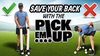 How to Make the Baseball Pick Em Up to Save Your Back